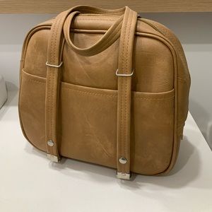 Dionite - Vintage beige satchel - Carry on - EUC